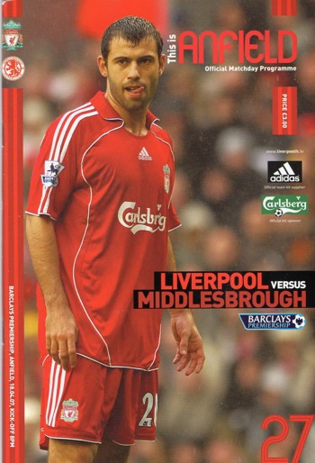 Match programme